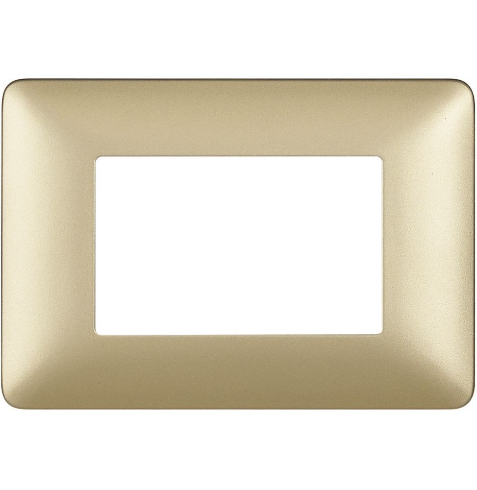 Placca 3 posti Bticino Matix Gold AM4803MGL