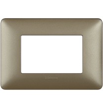 Placca 3 posti Bticino Matix Titanium AM4803MTA