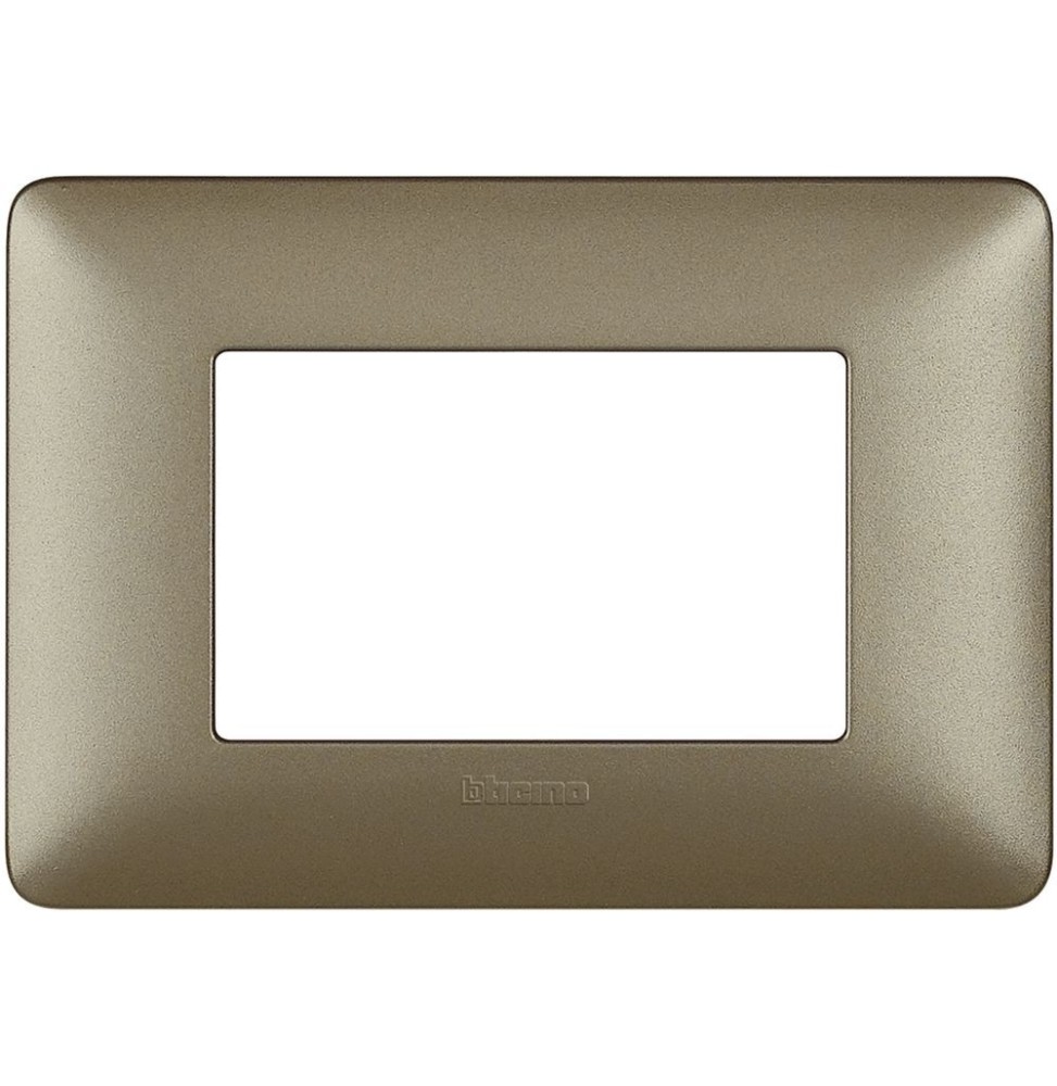 Placca 3 posti Bticino Matix Titanium AM4803MTA