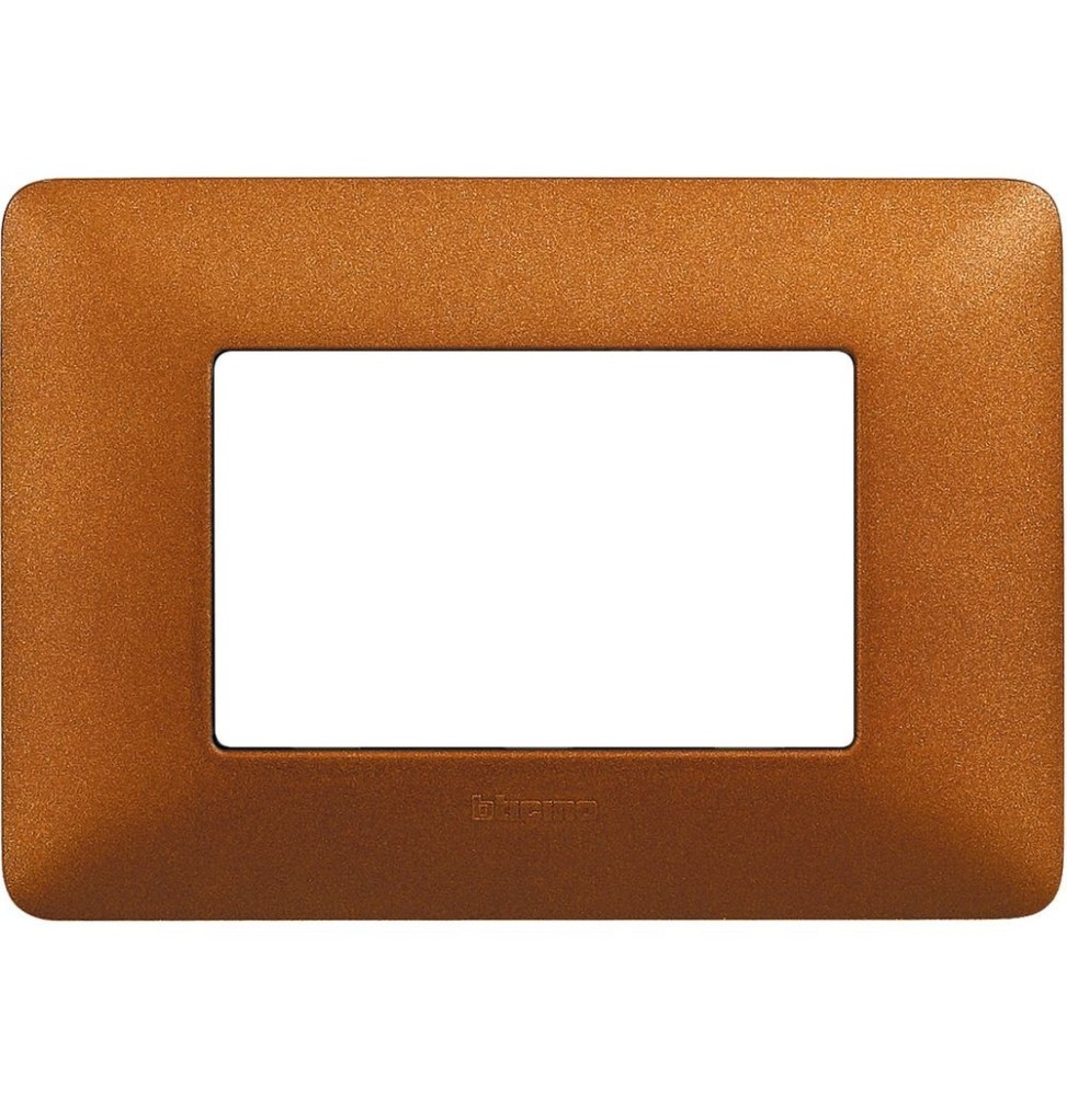Placca 3 posti Bticino Matix Rosso Terra AM4803TRT