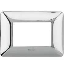 Placca 3 posti Bticino Matix Cromo Lucido AM803GCR