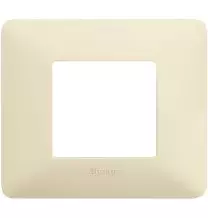 Placca 2 posti Bticino Matix Avorio AM4802BAV