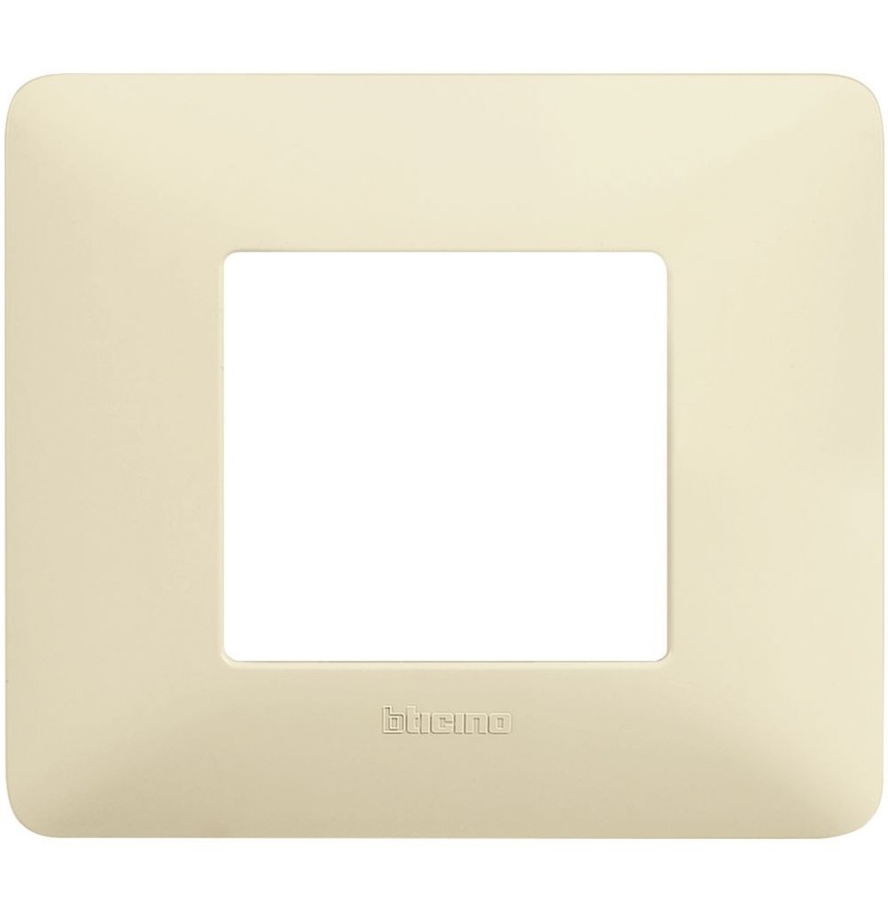 Placca 2 posti Bticino Matix Avorio AM4802BAV