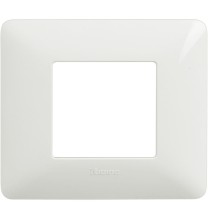 Placca 2 posti Bticino Matix Bianco AM4802BBN