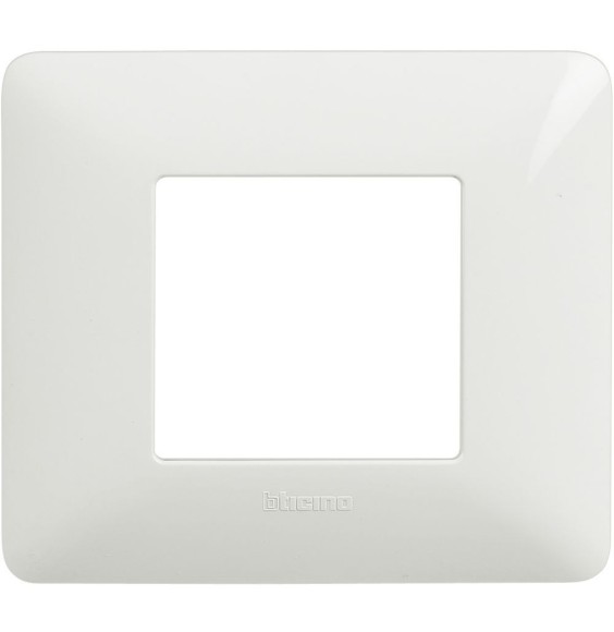 Placca 2 posti Bticino Matix Bianco AM4802BBN