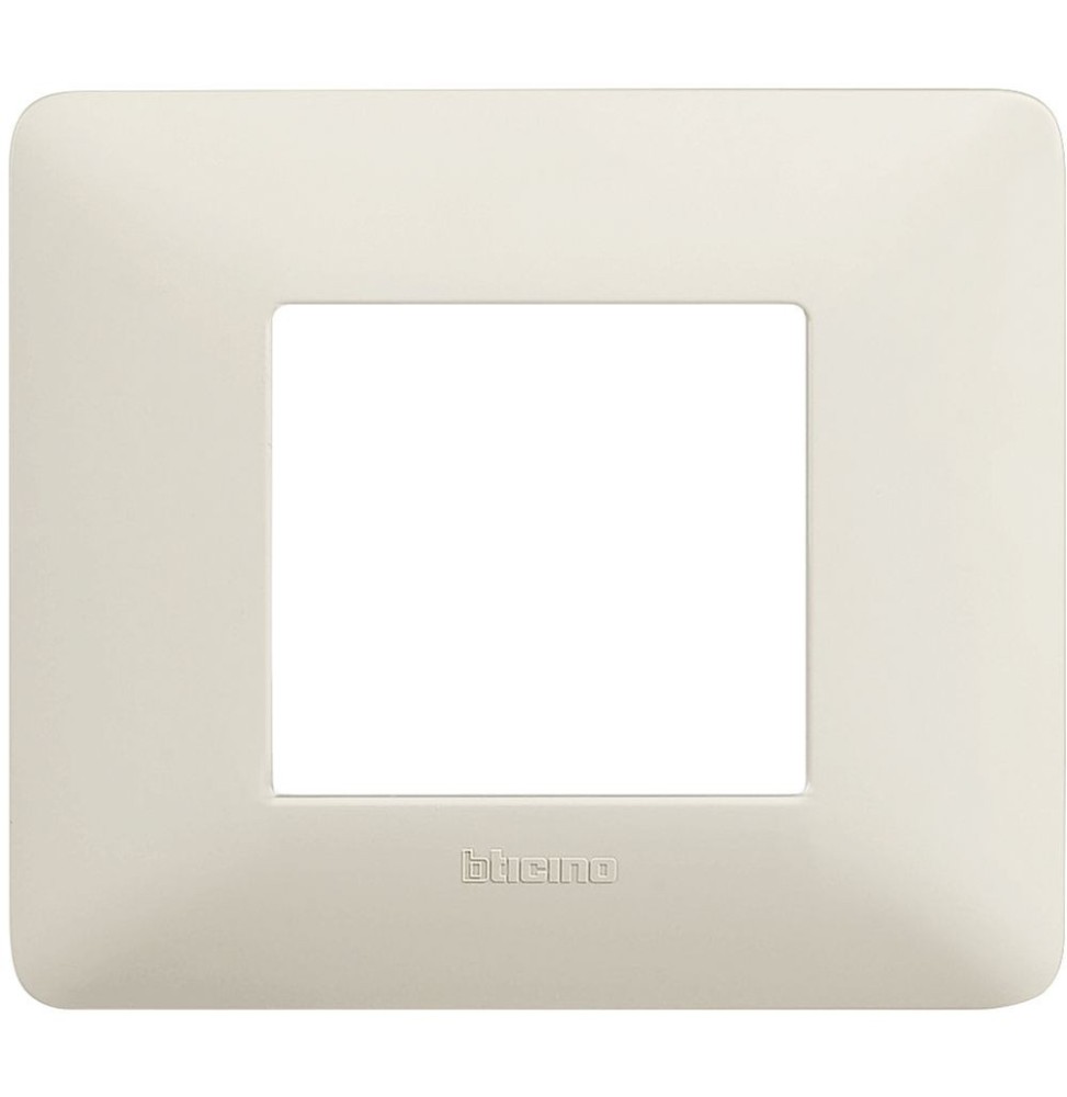 Placca 2 posti Bticino Matix Cenere AM4802BCN