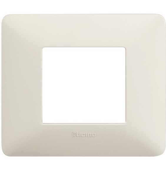 Placca 2 posti Bticino Matix Cenere AM4802BCN