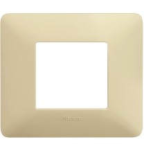 Placca 2 posti Bticino Matix Corda AM4802BCD