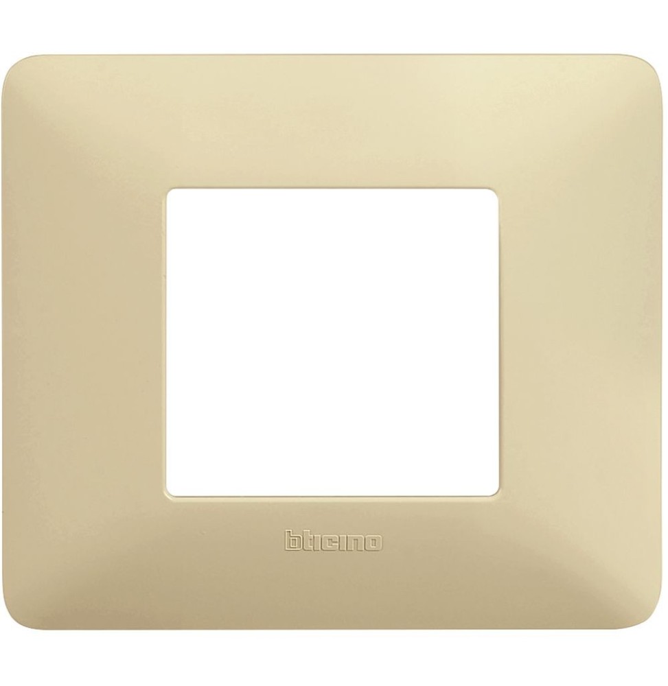 Placca 2 posti Bticino Matix Corda AM4802BCD
