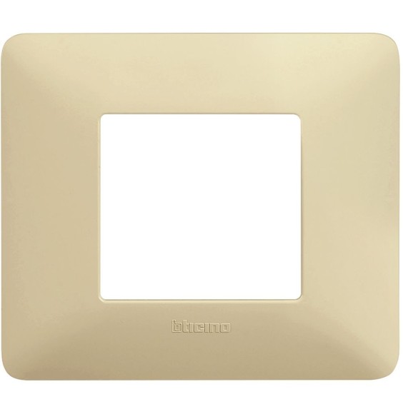 Placca 2 posti Bticino Matix Corda AM4802BCD