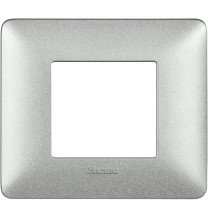 Placca 2 posti Bticino Matix Bianco Calce AM4802TBC