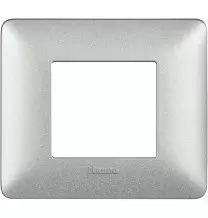 Placca 2 posti Bticino Matix Bianco Calce AM4802TBC