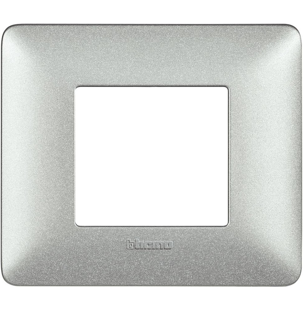 Placca 2 posti Bticino Matix Bianco Calce AM4802TBC