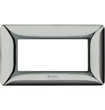 Placca 4 posti Bticino Matix Cromo lucido AM804GCR
