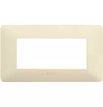 Placca 4 posti Bticino Matix Avorio AM4804BAV