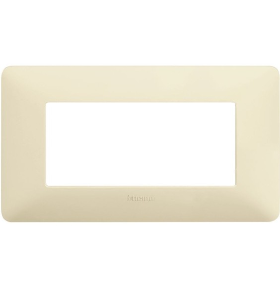 Placca 4 posti Bticino Matix Avorio AM4804BAV