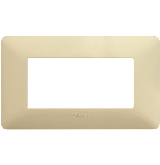 Placca 4 posti Bticino Matix Corda AM4804BCD