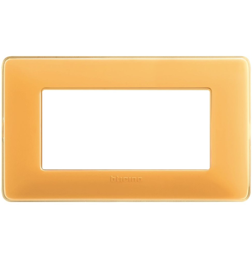 Placca 4 posti Bticino Matix Ambra AM4804CAB