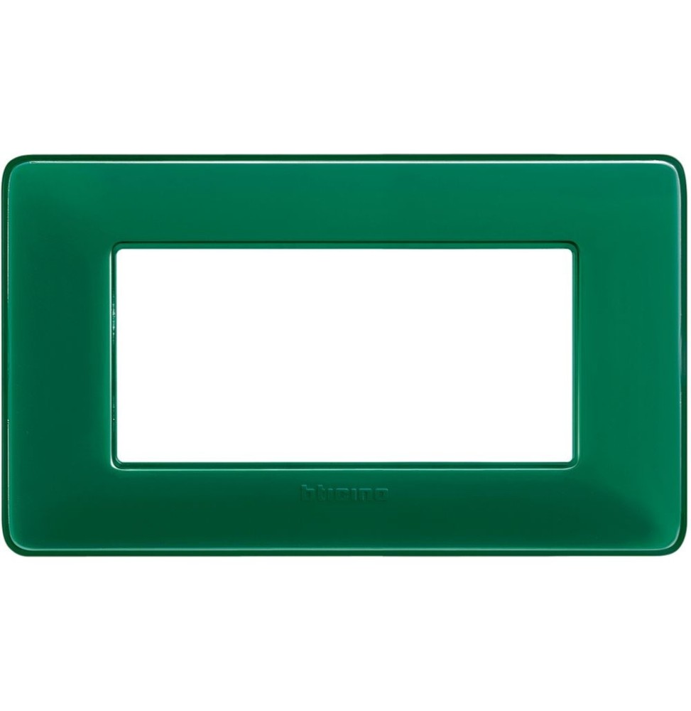 Placca 4 posti Bticino Matix Smeraldo AM4804CVS
