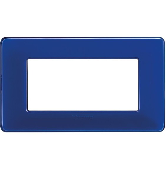 Placca 4 posti Bticino Matix Cobalto AM4804CBU