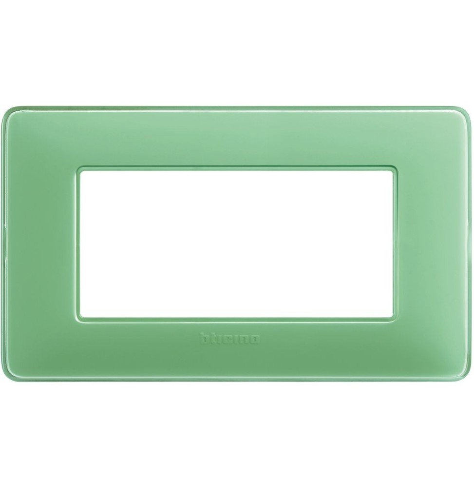 Placca 4 posti Bticino Matix Tè Verde AM4804CVC