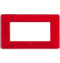 Placca 4 posti Bticino Matix Corallo AM4804CRD