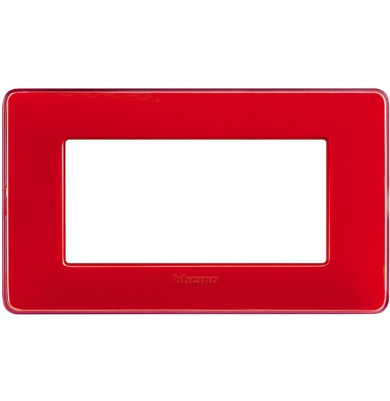 Placca 4 posti Bticino Matix Corallo AM4804CRD