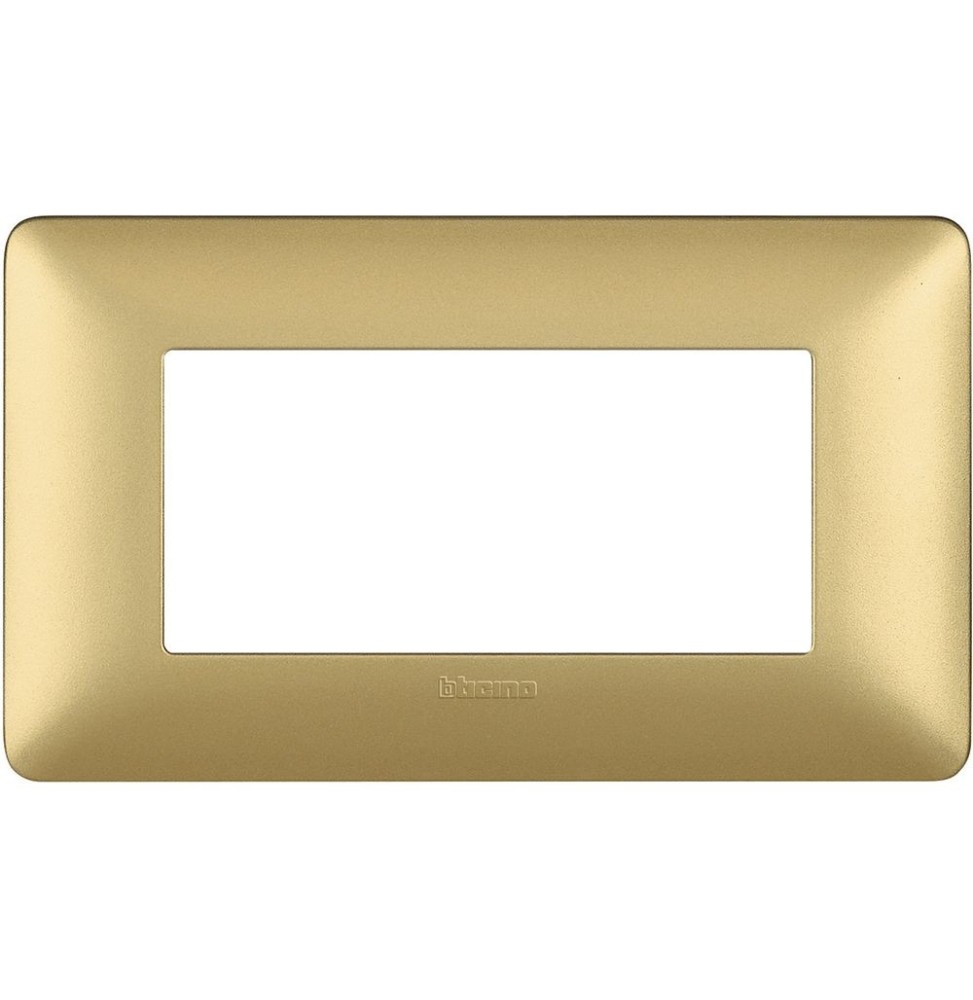 Placca 4 posti Bticino Matix Gold AM4804MGL