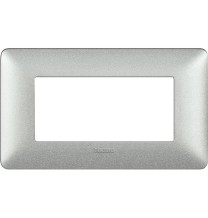 Placca 4 posti Bticino Matix Bianco Calce AM4804TBC