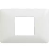 Placca 2 posti Centrali Bticino Matix Bianco AM4819BBN