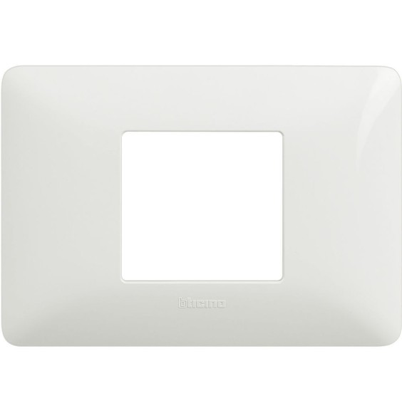 Placca 2 posti Centrali Bticino Matix Bianco AM4819BBN