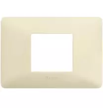 Placca 2 posti Centrali Bticino Matix Avorio AM4819BAV