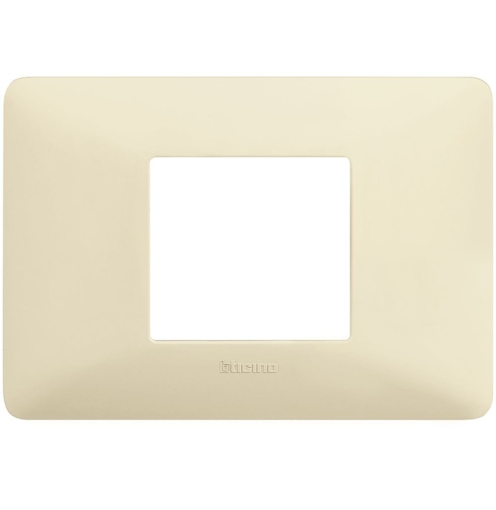 Placca 2 posti Centrali Bticino Matix Avorio AM4819BAV
