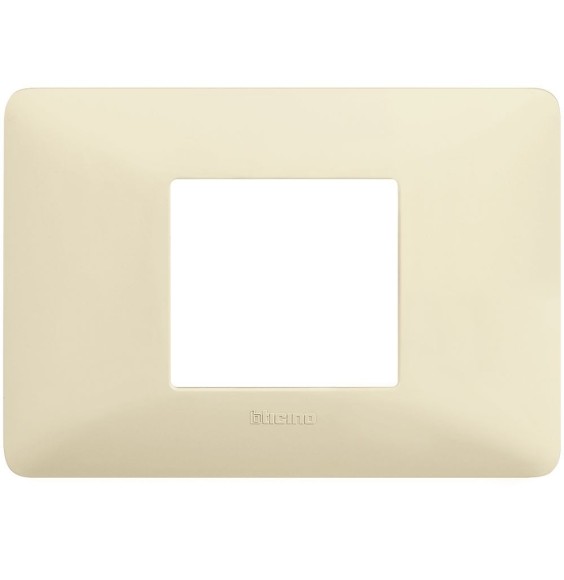 Placca 2 posti Centrali Bticino Matix Avorio AM4819BAV