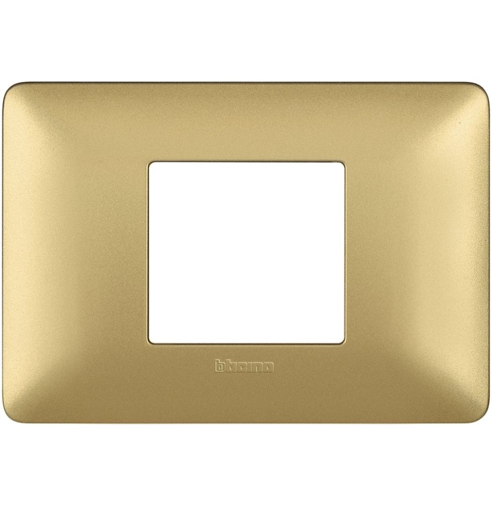 Placca 2 posti Centrali Bticino Matix Gold AM4819MGL