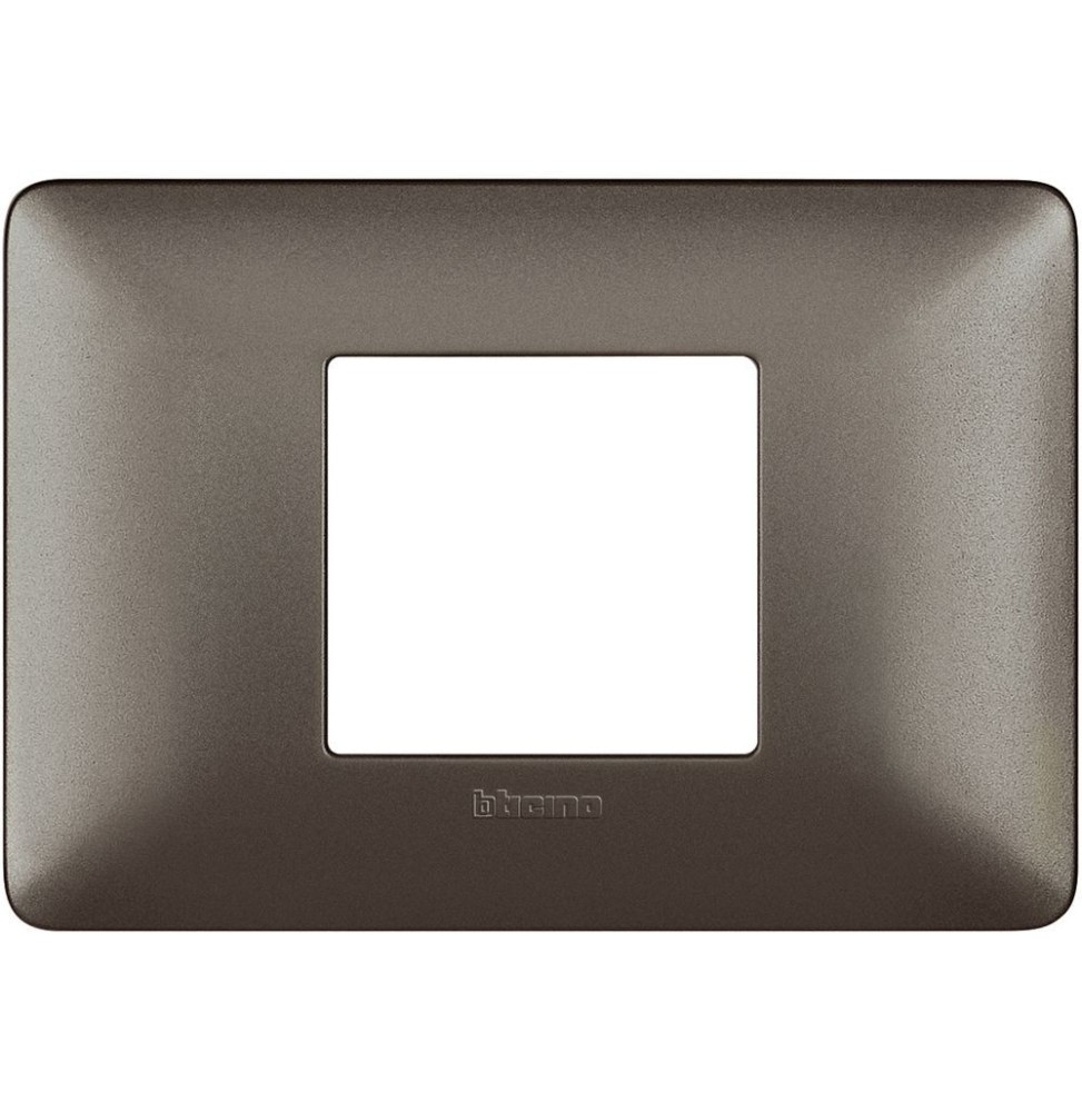 Placca 2 posti Centrali Bticino Matix Iron AM4819MIR