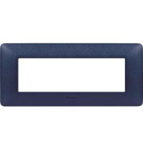 Placca 6 posti Bticino Matix Blu Mercurio AM4806TBM