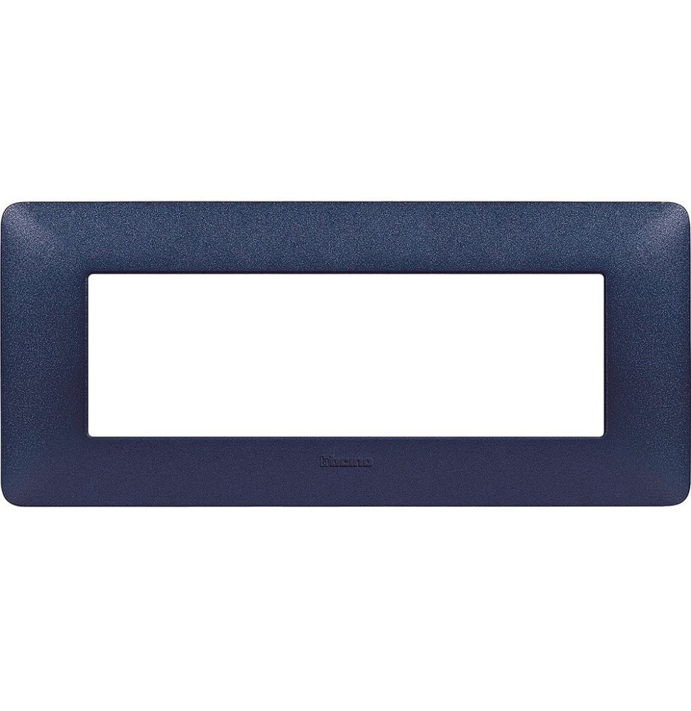 Placca 6 posti Bticino Matix Blu Mercurio AM4806TBM
