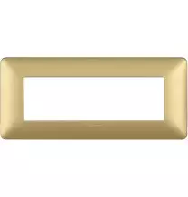 Placca 6 posti Bticino Matix Gold AM4806MGL