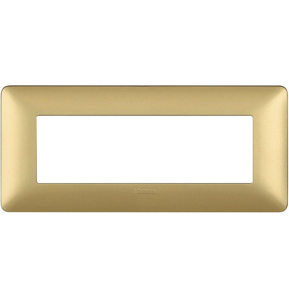 Placca 6 posti Bticino Matix Gold AM4806MGL