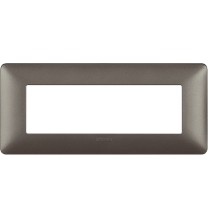 Placca 6 posti Bticino Matix Iron AM4806MIR