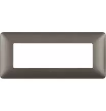 Placca 6 posti Bticino Matix Iron AM4806MIR