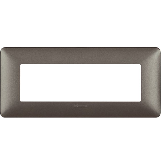 Placca 6 posti Bticino Matix Iron AM4806MIR