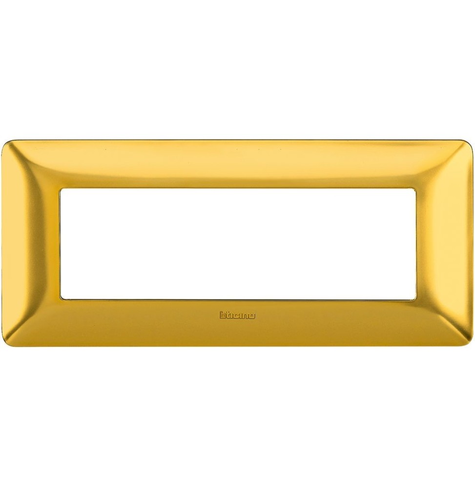 Placca 6 posti Bticino Matix Oro Satinato AM4806GOS