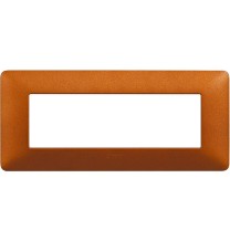 Placca 6 posti Bticino Matix Rosso Terra AM4806TRT
