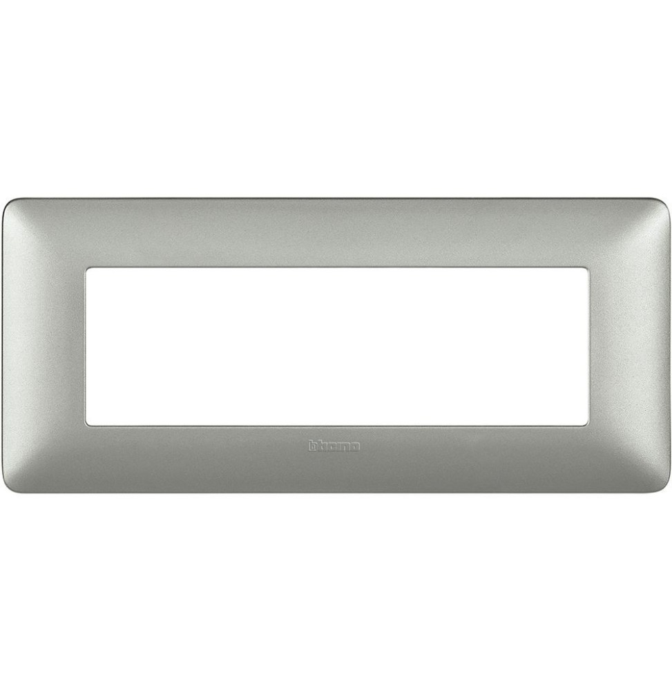 Placca 6 posti Bticino Matix Silver AM4806MSL