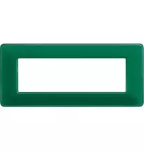 Placca 6 posti Bticino Matix Smeraldo AM4806CVS
