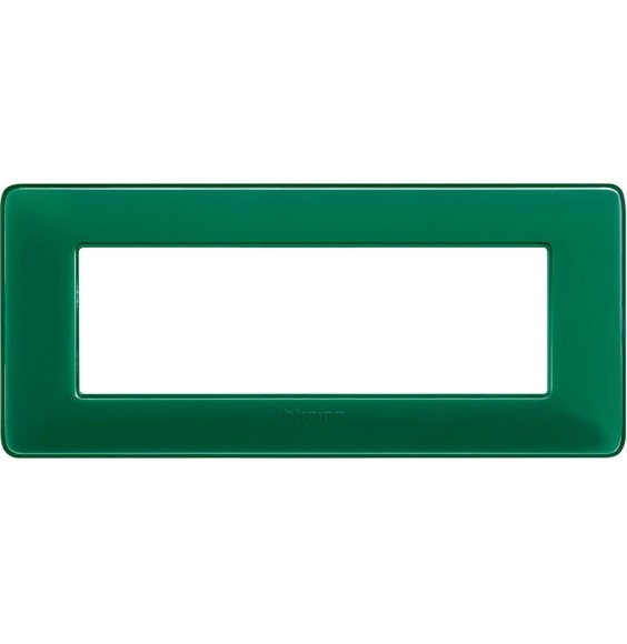 Placca 6 posti Bticino Matix Smeraldo AM4806CVS