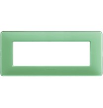 Placca 6 posti Bticino Matix Te' Verde AM4806CVC