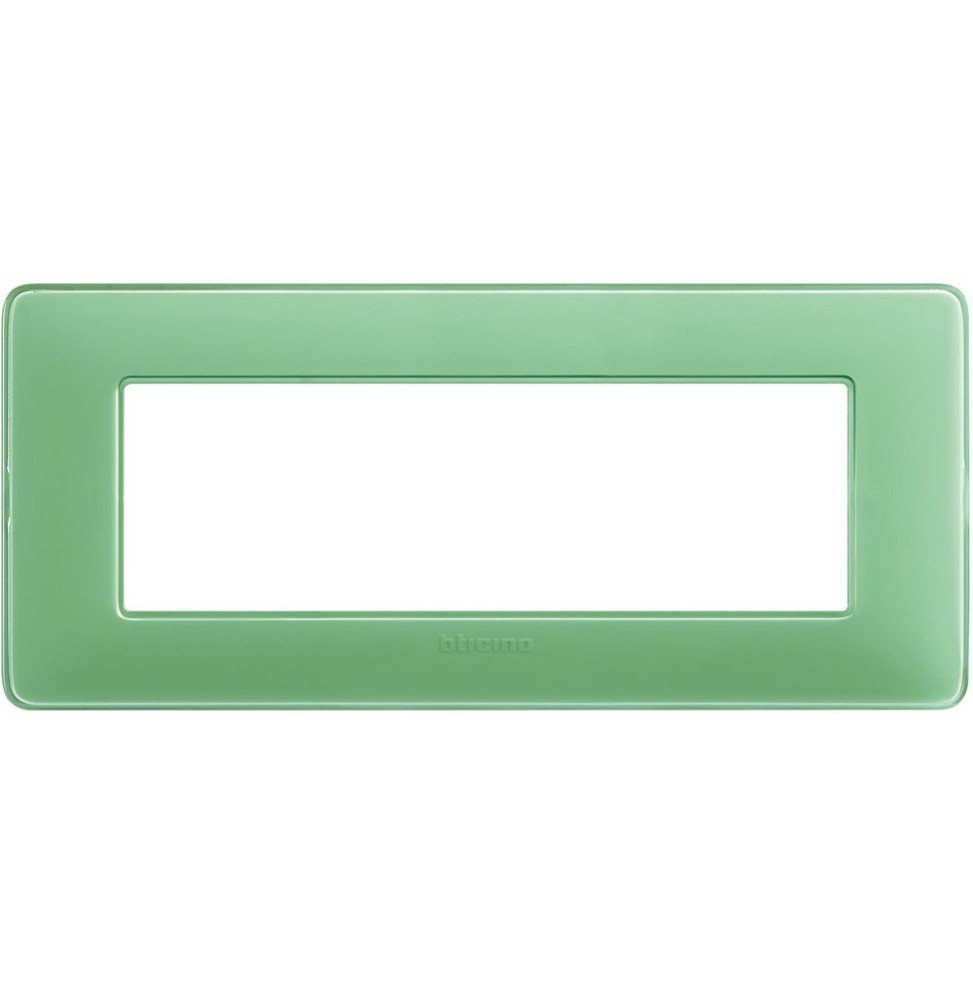 Placca 6 posti Bticino Matix Te' Verde AM4806CVC